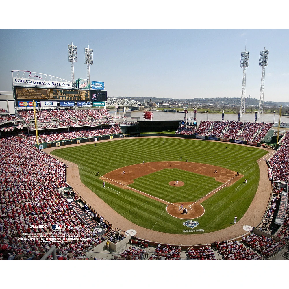 Cincinnati Reds Unsigned Great American Ball Park Stadium Photograph