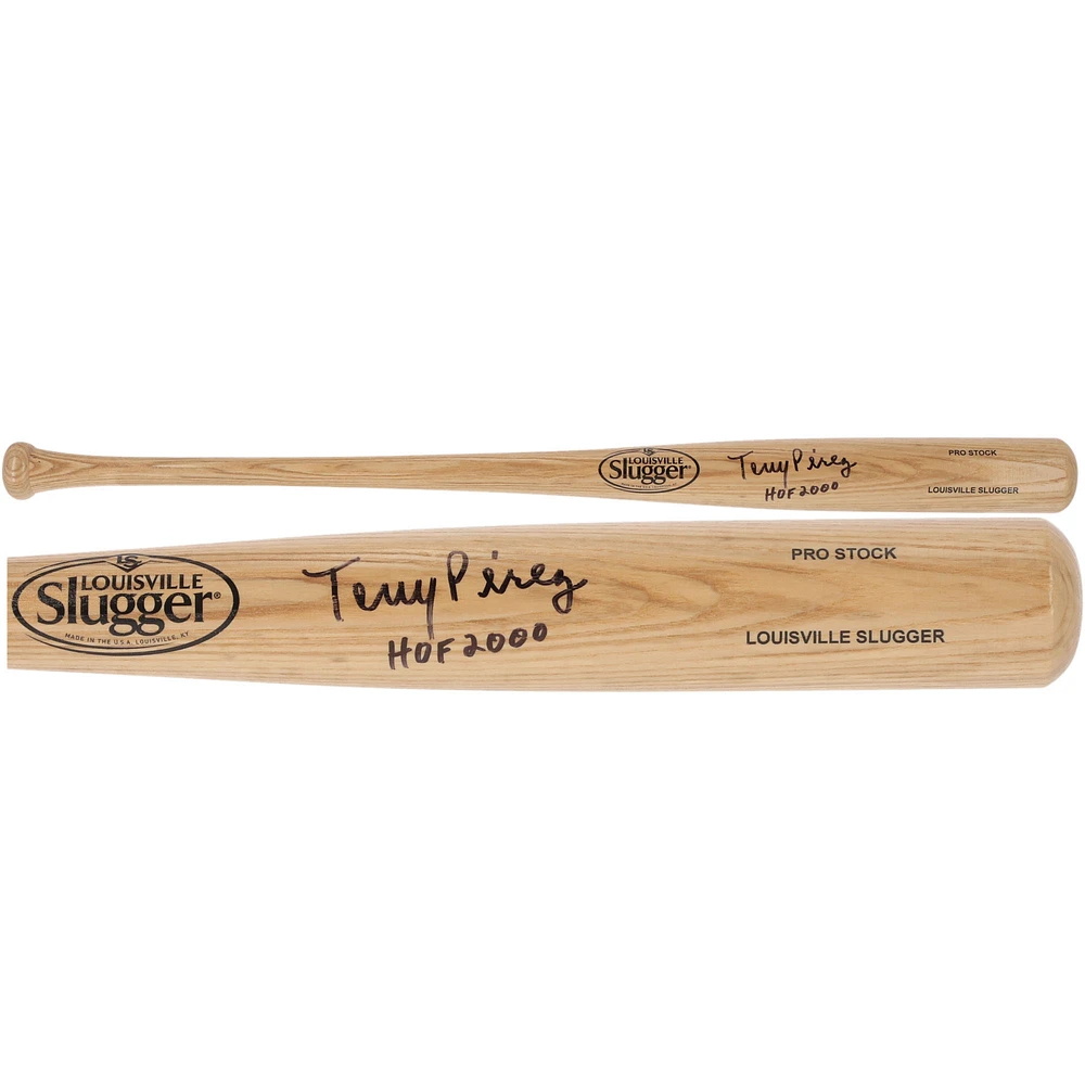 Tony Perez Cincinnati Reds Autographed Blonde Louisville Slugger Bat with "HOF 2000" Inscription