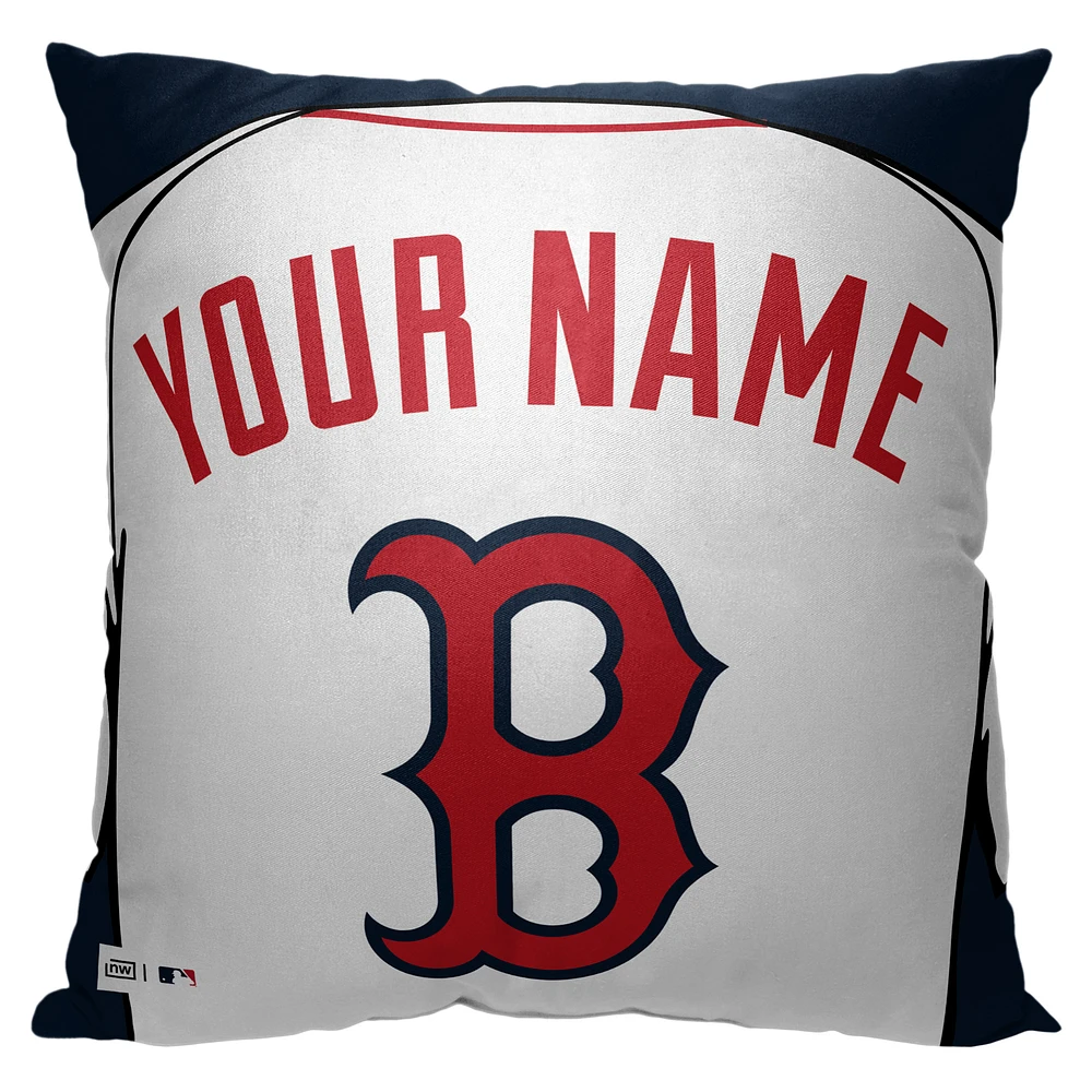 Boston Red Sox 18'' x 18'' Personalized Pillow