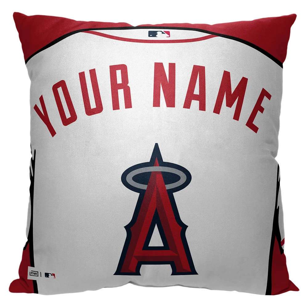 Los Angeles Angels 18'' x 18'' Personalized Pillow