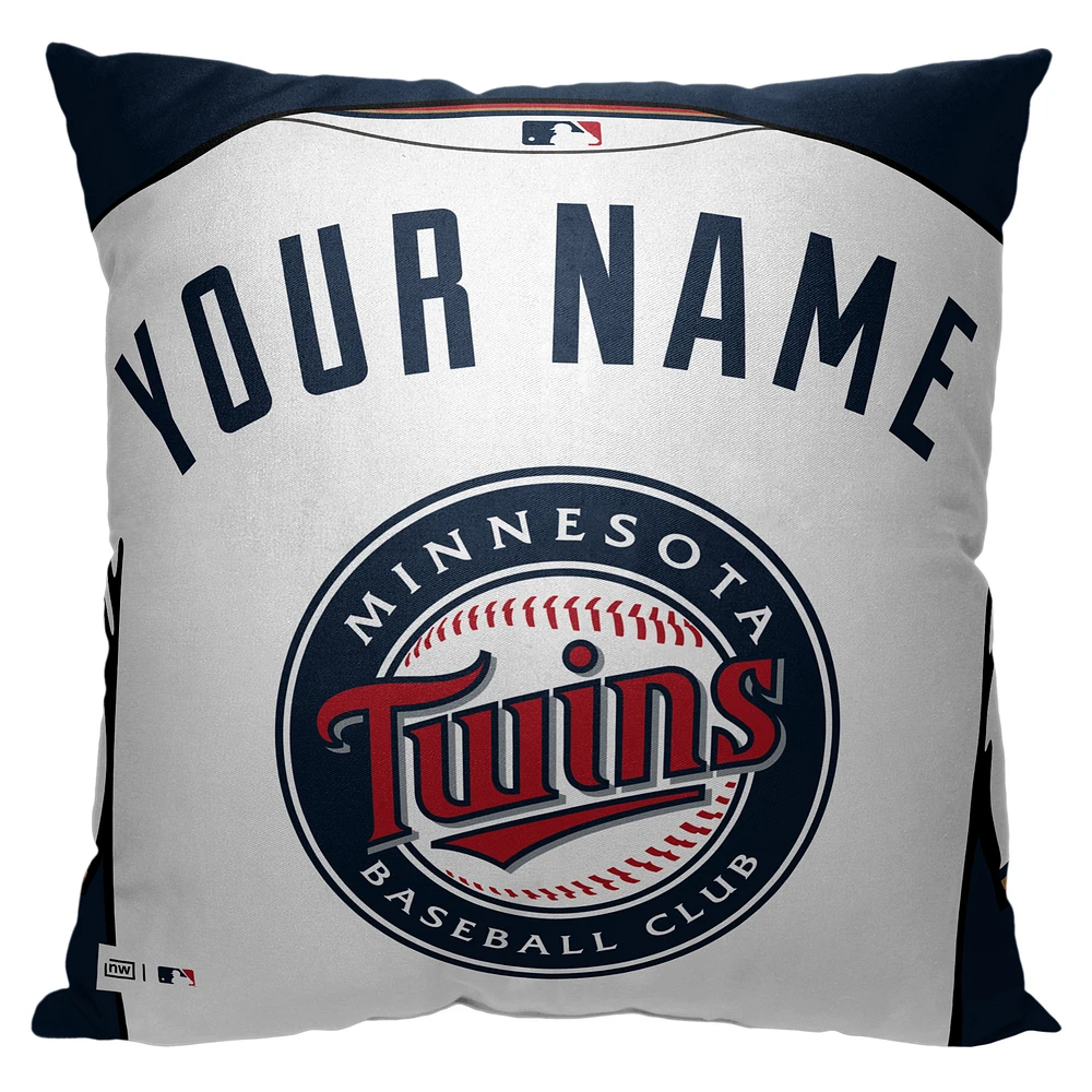 Minnesota Twins 18'' x 18'' Personalized Pillow