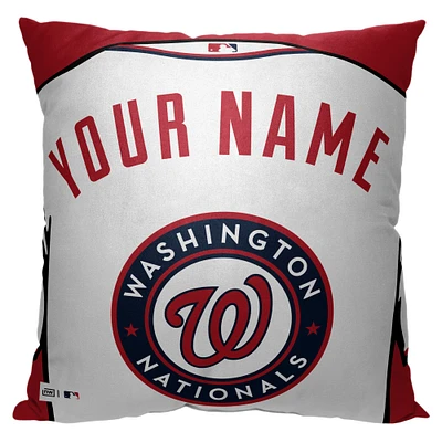 Washington Nationals 18'' x 18'' Personalized Pillow