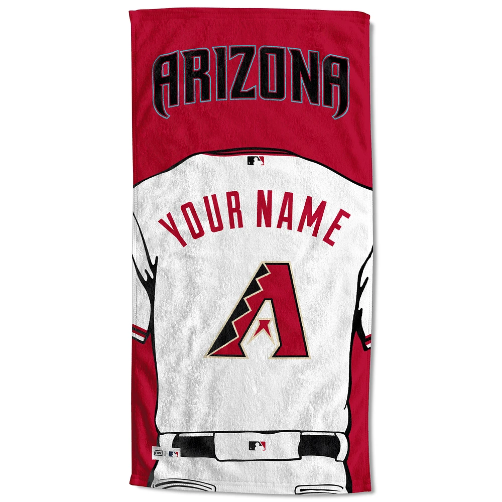 Arizona Diamondbacks 30'' x 60'' Personalized Beach Towel