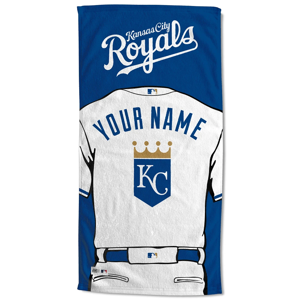 Kansas City Royals 30'' x 60'' Personalized Beach Towel