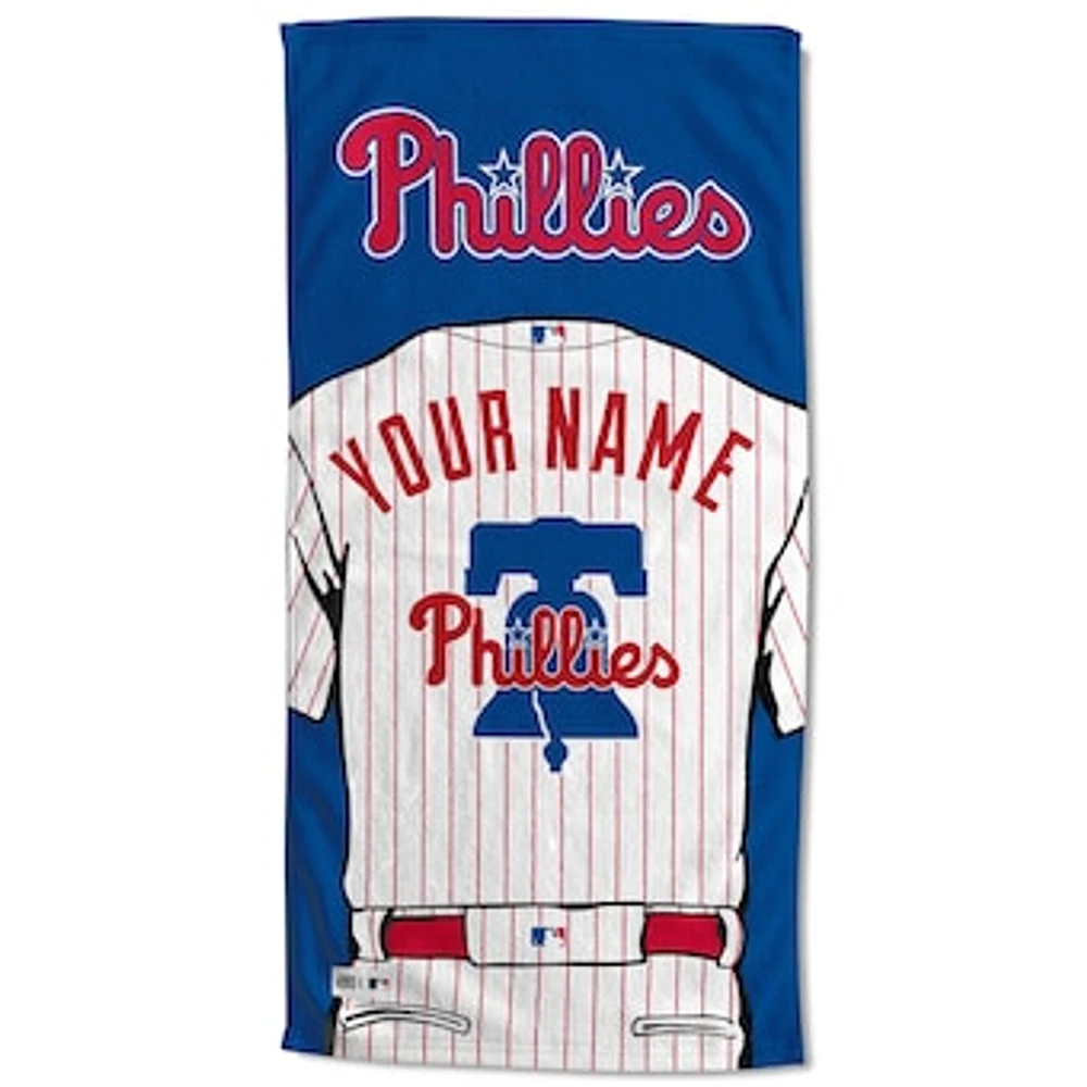 Philadelphia Phillies 30'' x 60'' Personalized Beach Towel