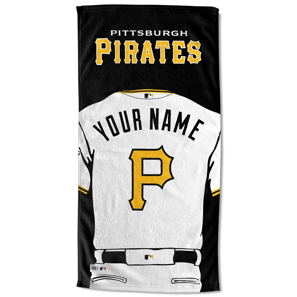 Pittsburgh Pirates 30'' x 60'' Personalized Beach Towel