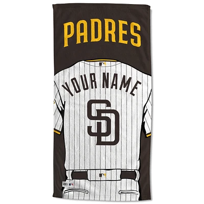 San Diego Padres 30'' x 60'' Personalized Beach Towel