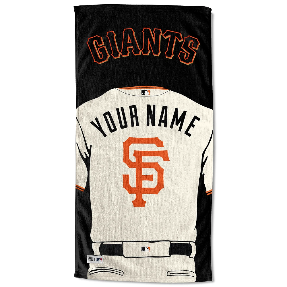 San Francisco Giants 30'' x 60'' Personalized Beach Towel