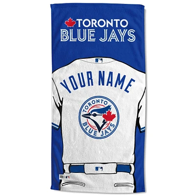 Toronto Blue Jays 30'' x 60'' Personalized Beach Towel