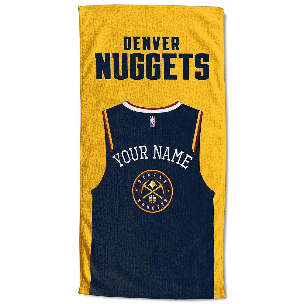 Denver Nuggets 30'' x 60'' Personalized Beach Towel