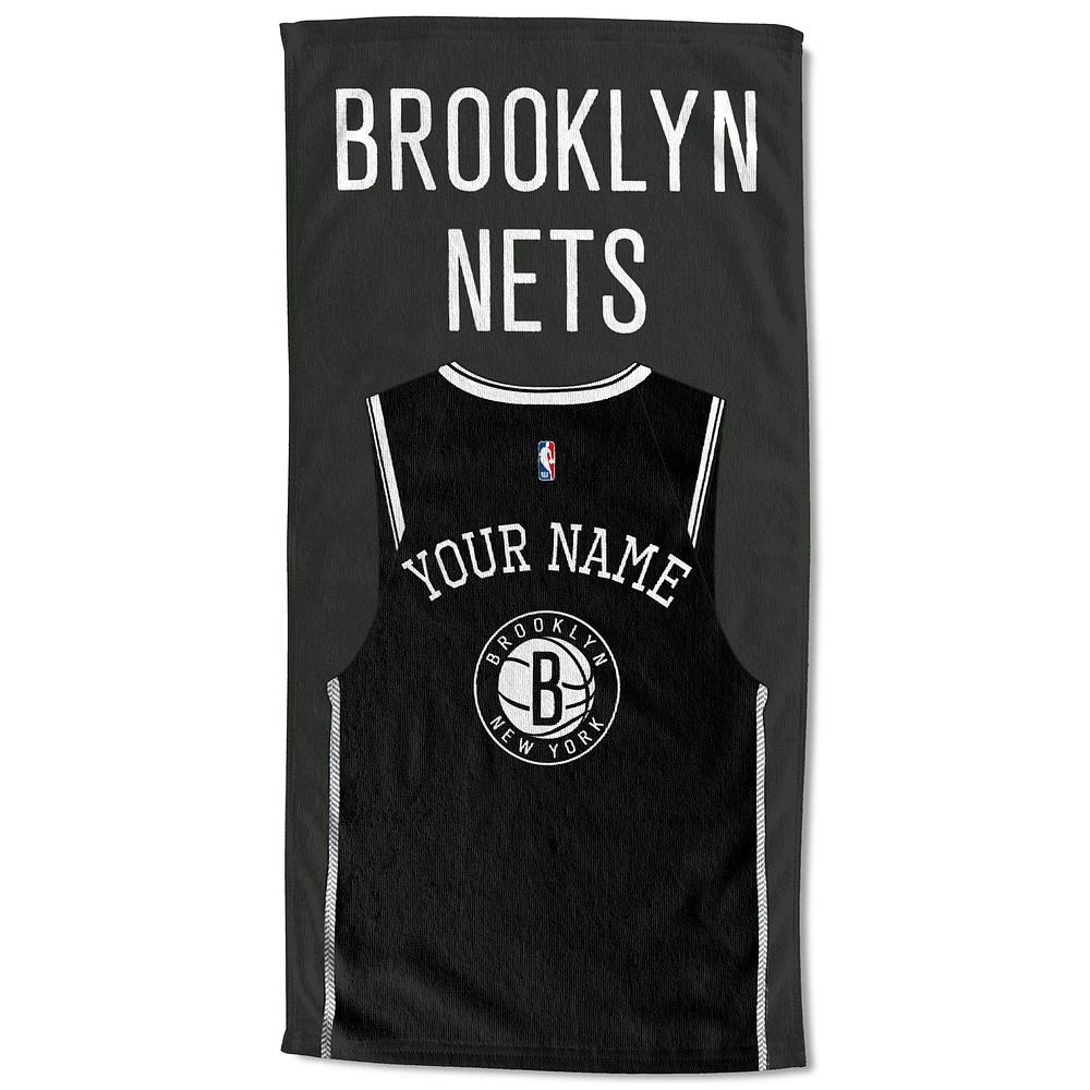 Brooklyn Nets 30'' x 60'' Personalized Beach Towel