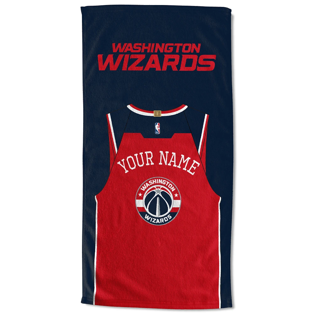 Washington Wizards 30'' x 60'' Personalized Beach Towel