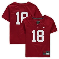 Toddler Nike #18 Crimson Alabama Tide Untouchable Football Jersey