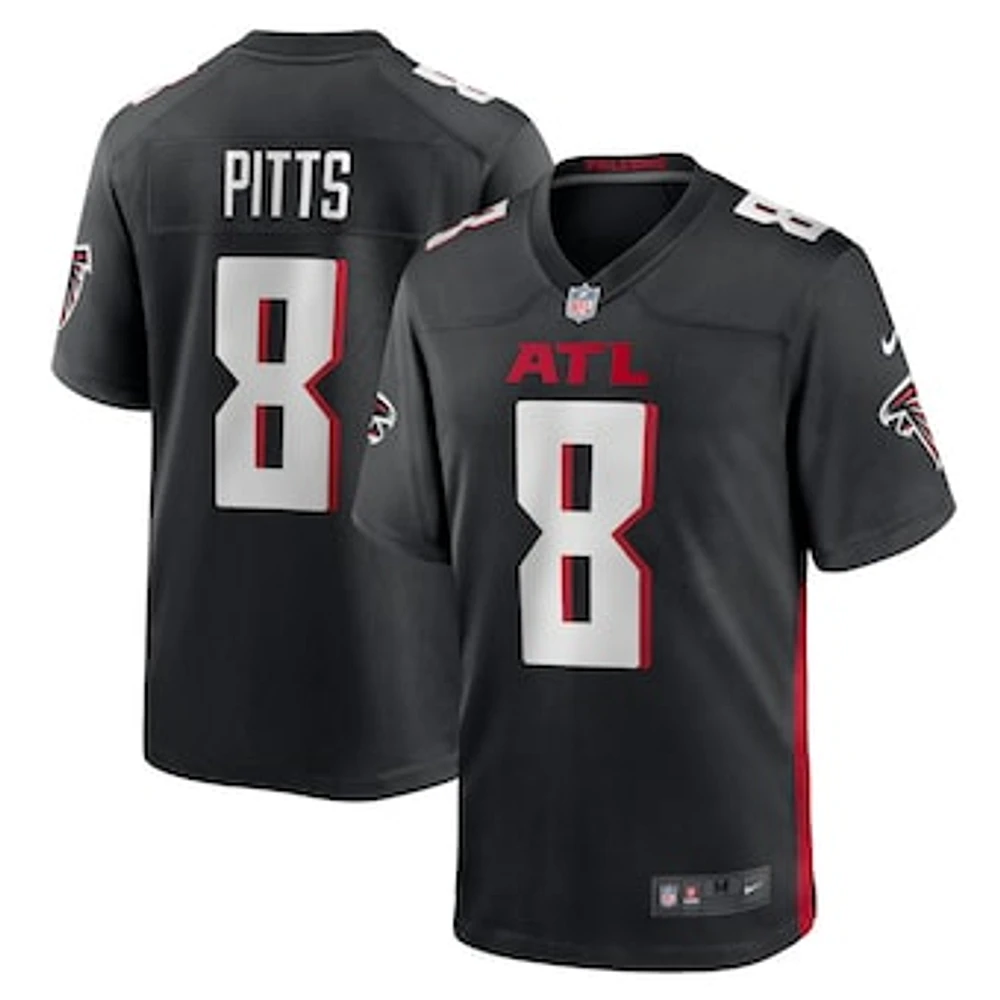 Youth Nike Kyle Pitts Sr. Black Atlanta Falcons Game Jersey