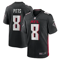 Youth Nike Kyle Pitts Sr. Black Atlanta Falcons Game Jersey