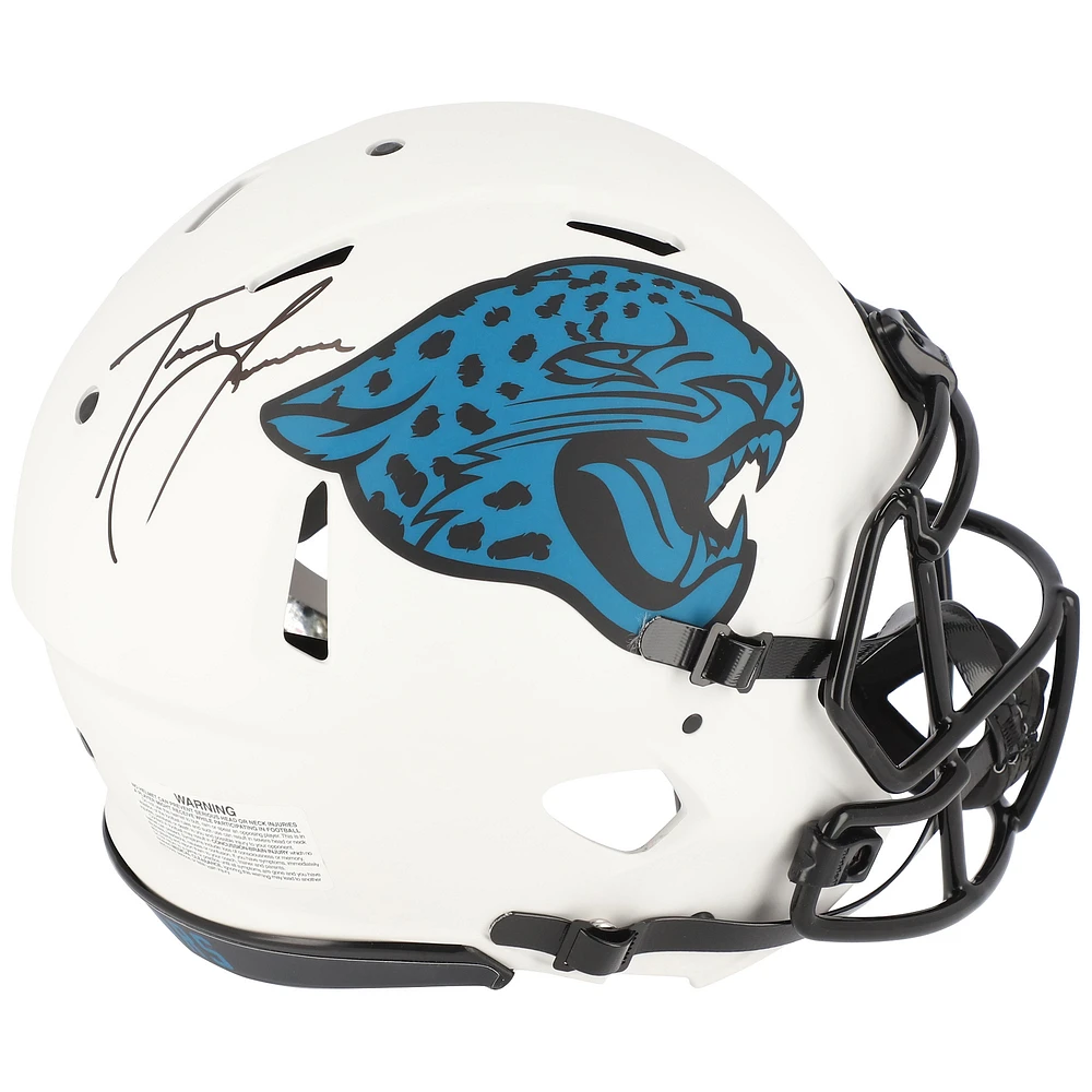 Trevor Lawrence Jacksonville Jaguars Autographed Riddell Lunar Eclipse Alternate Speed Authentic Helmet