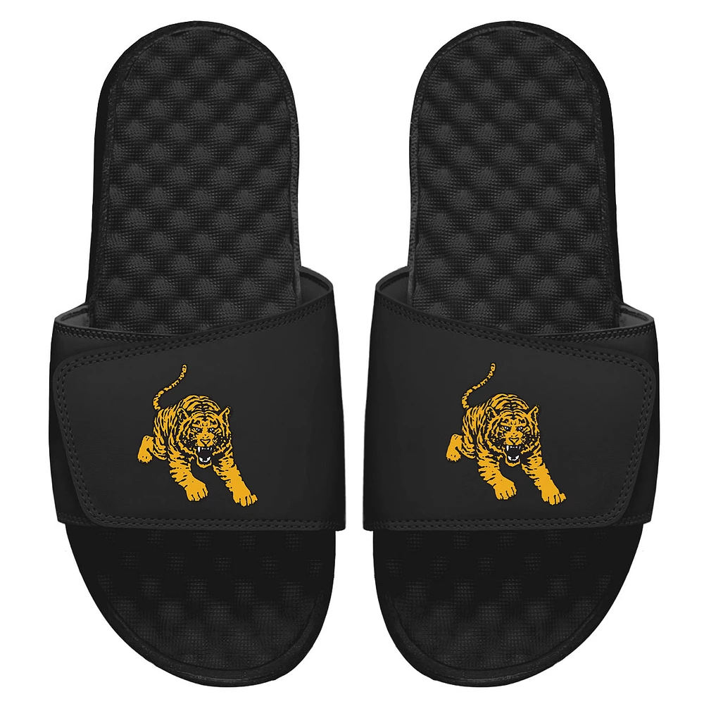 Men's ISlide Tuskegee Golden Tigers Mascot Logo Slide Sandals