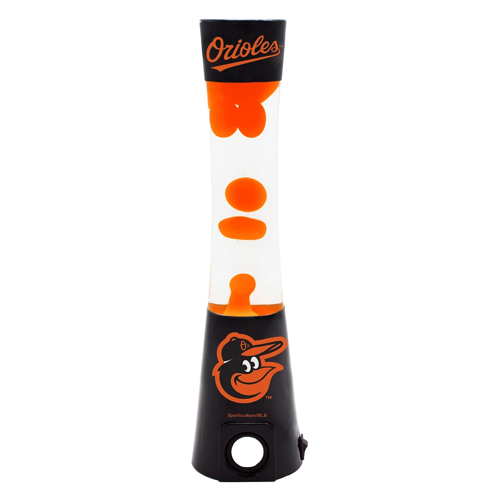 Baltimore Orioles Magma Lamp with Bluetooth Speaker