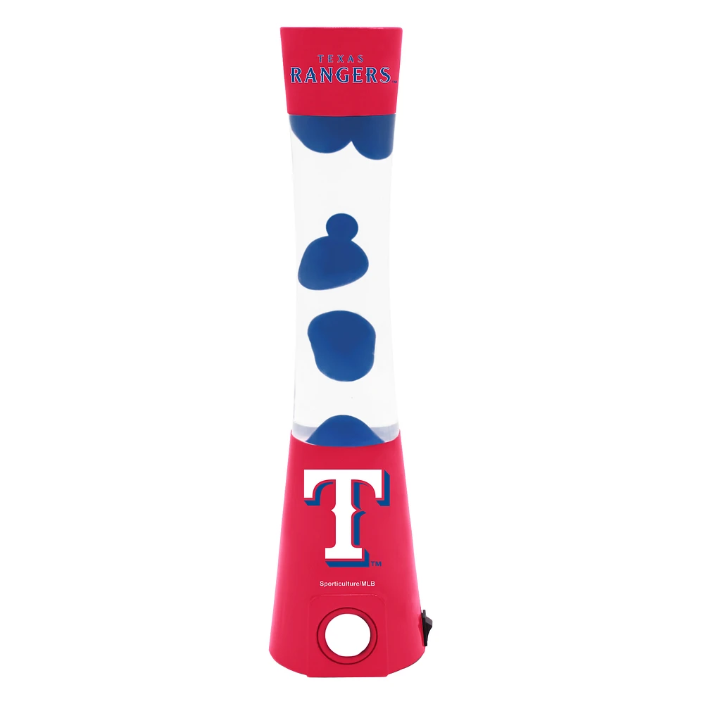 Texas Rangers Magma Lamp with Bluetooth Speaker
