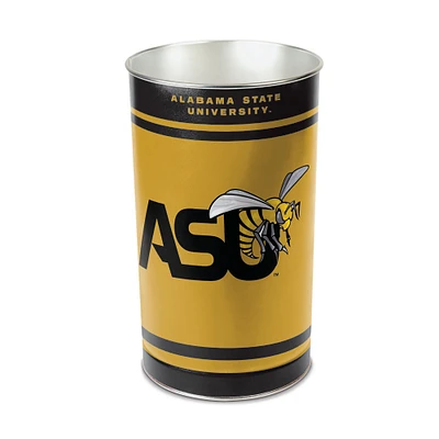 WinCraft Alabama State Hornets 15'' Tapered Wastebasket