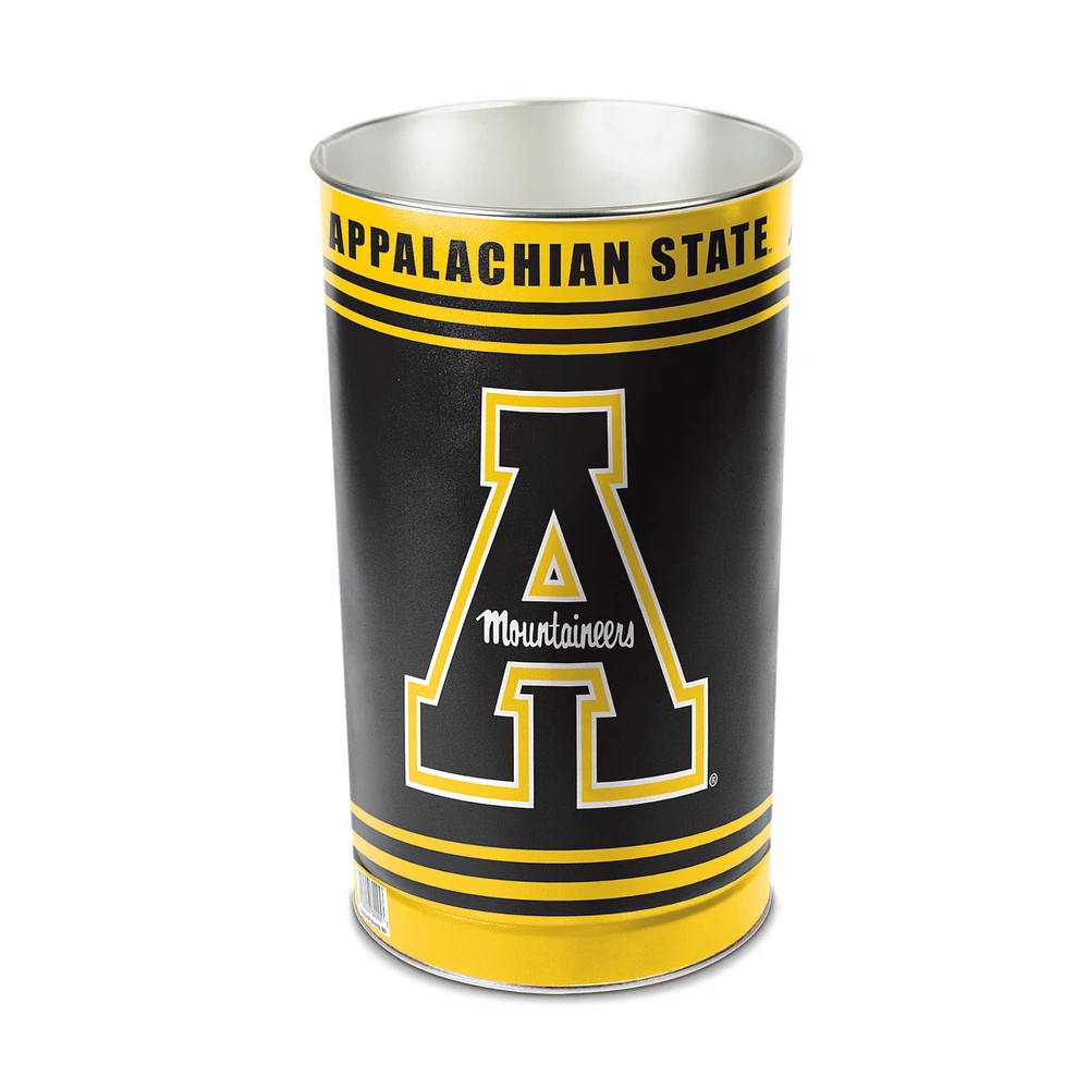 WinCraft Appalachian State Mountaineers 15'' Tapered Wastebasket