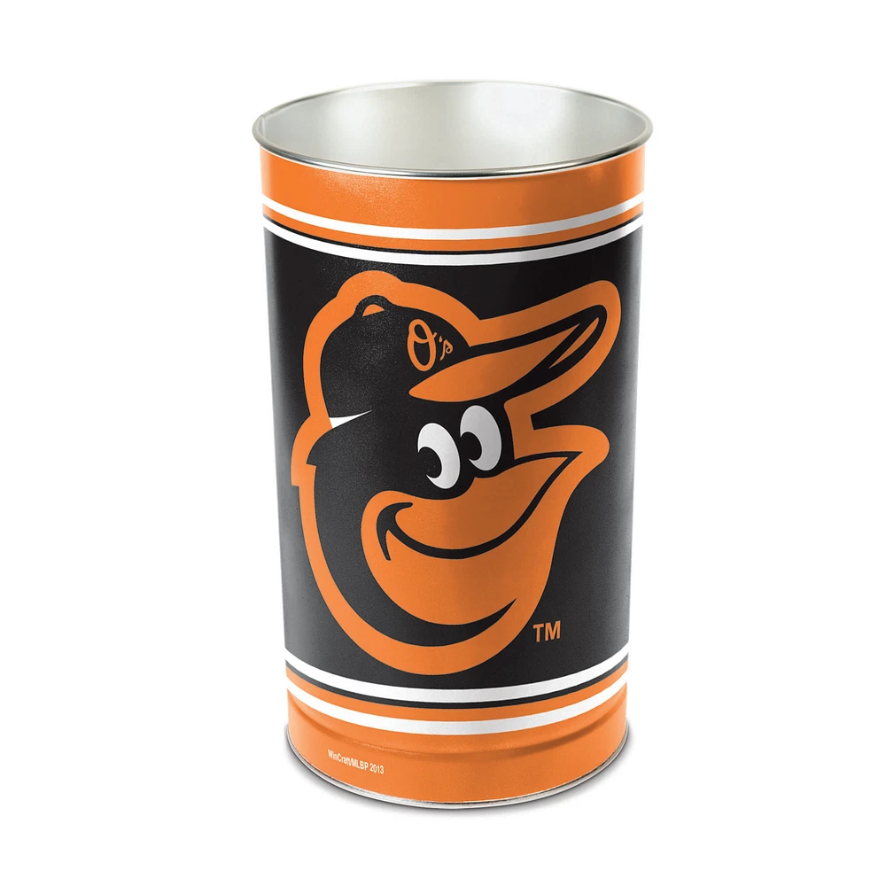 WinCraft Baltimore Orioles 15'' Tapered Wastebasket