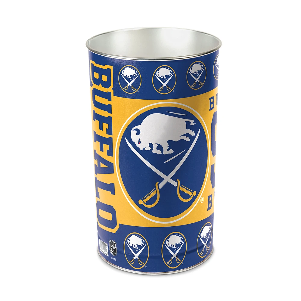 WinCraft Buffalo Sabres 15'' Tapered Wastebasket