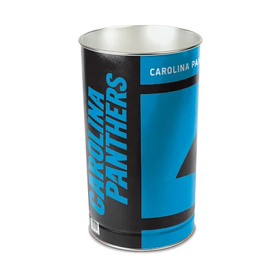 WinCraft Carolina Panthers 15'' Tapered Wastebasket