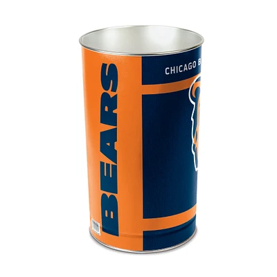 WinCraft Chicago Bears 15'' Tapered Wastebasket