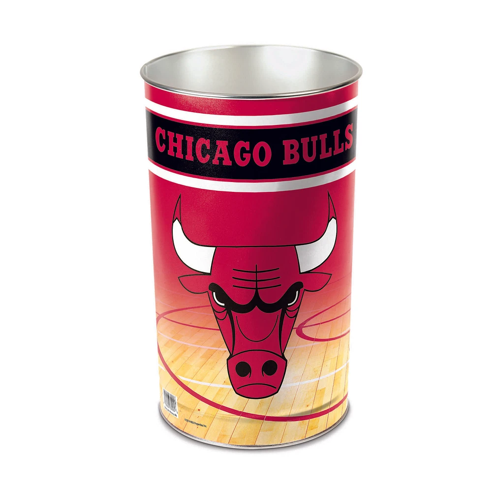 WinCraft Chicago Bulls 15'' Tapered Wastebasket