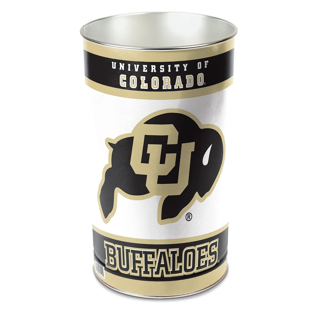 WinCraft Colorado Buffaloes 15'' Tapered Wastebasket