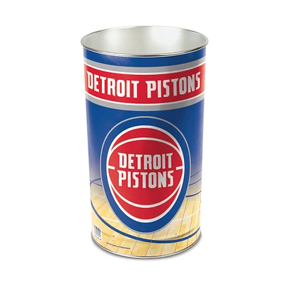 WinCraft Detroit Pistons 15'' Tapered Wastebasket