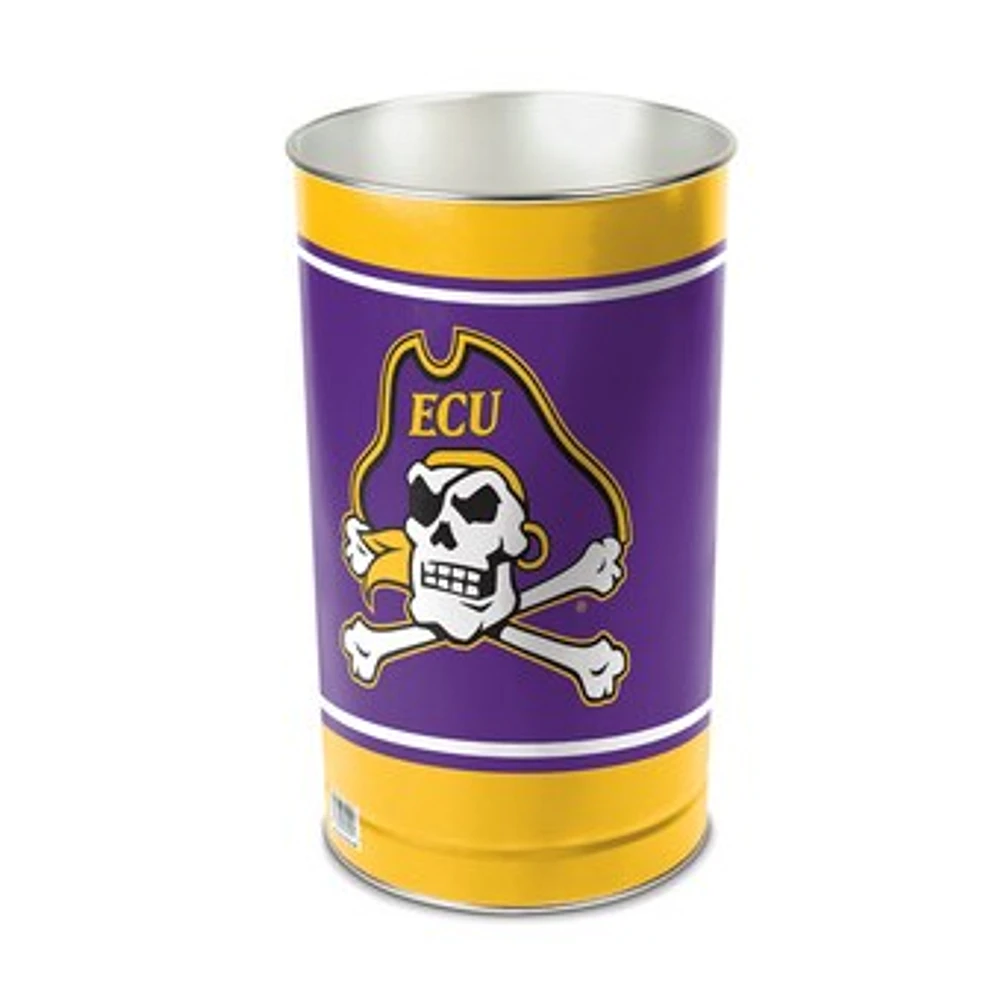 WinCraft ECU Pirates 15'' Tapered Wastebasket