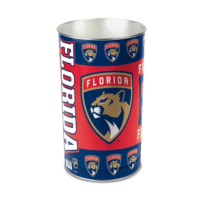 WinCraft Florida Panthers 15'' Tapered Wastebasket