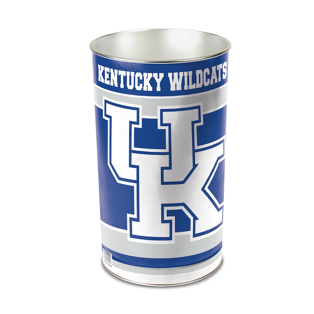 WinCraft Kentucky Wildcats 15'' Tapered Wastebasket