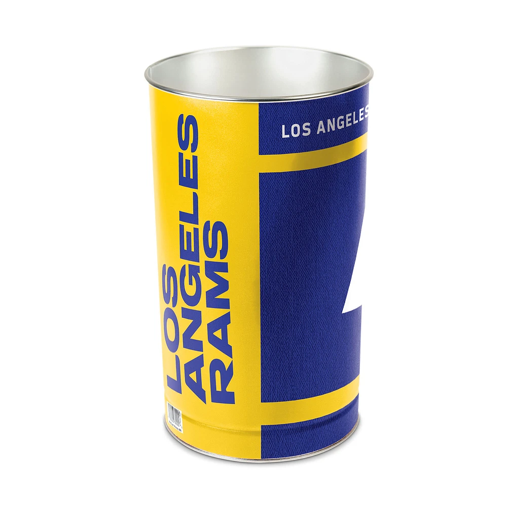 WinCraft Los Angeles Rams 15'' Tapered Wastebasket