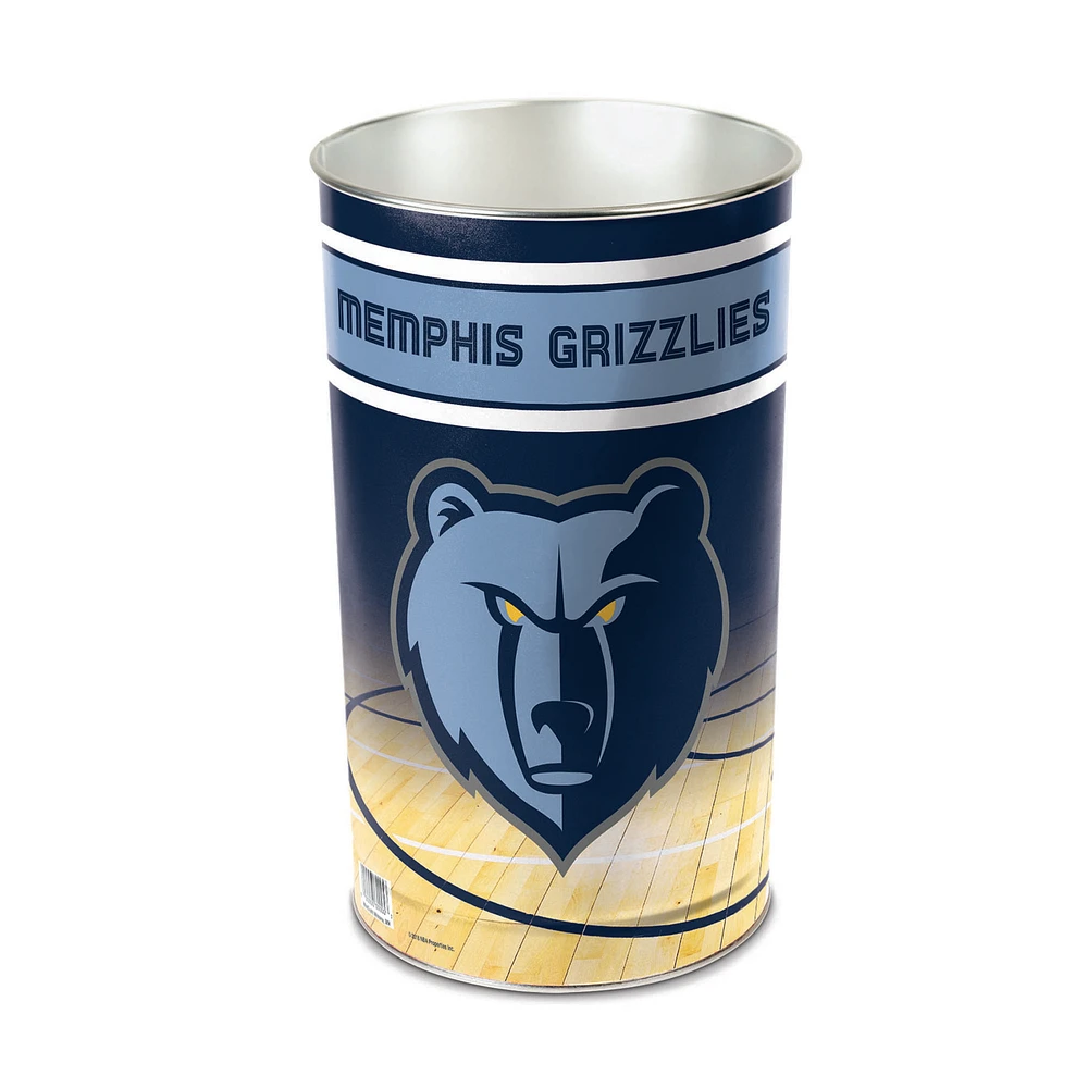 WinCraft Memphis Grizzlies 15'' Tapered Wastebasket
