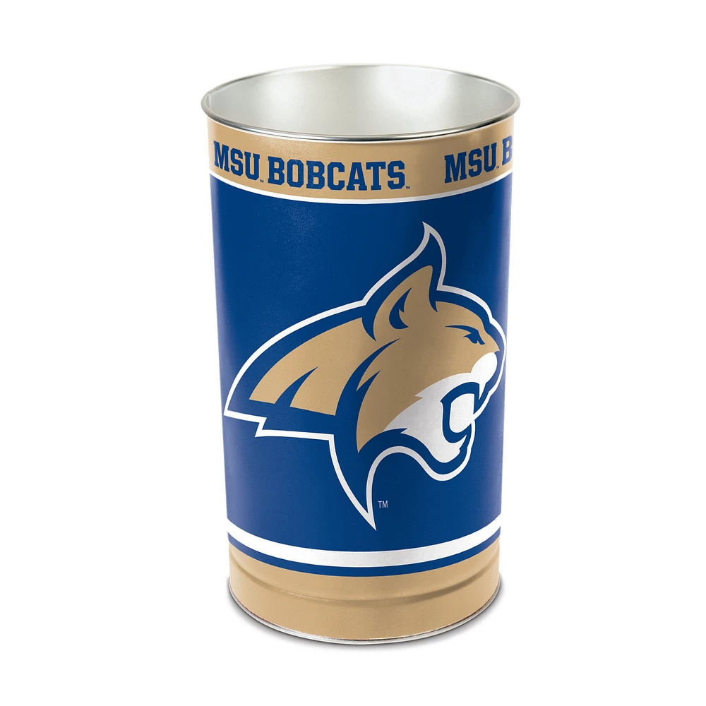 WinCraft Montana State Bobcats 15'' Tapered Wastebasket