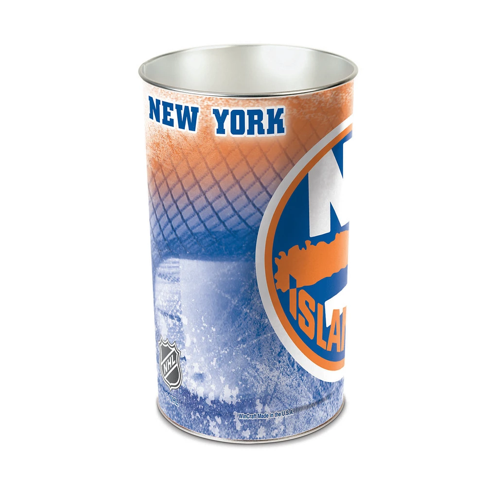 WinCraft New York Islanders 15'' Tapered Wastebasket