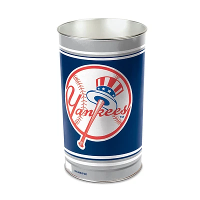 WinCraft New York Yankees 15'' Tapered Wastebasket