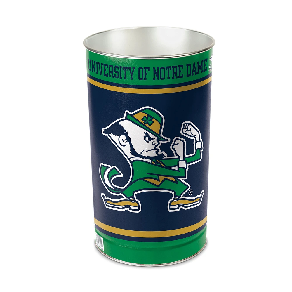 WinCraft Notre Dame Fighting Irish 15'' Tapered Wastebasket