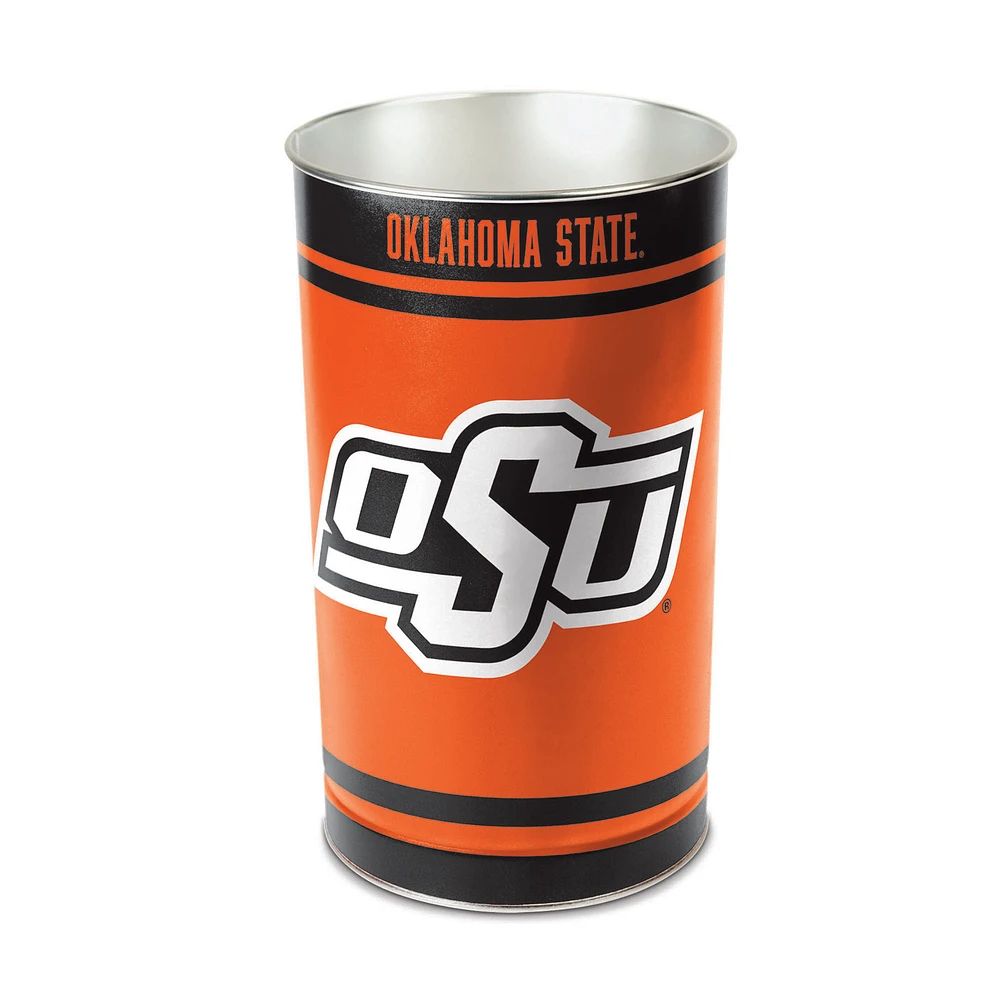 WinCraft Oklahoma State Cowboys 15'' Tapered Wastebasket