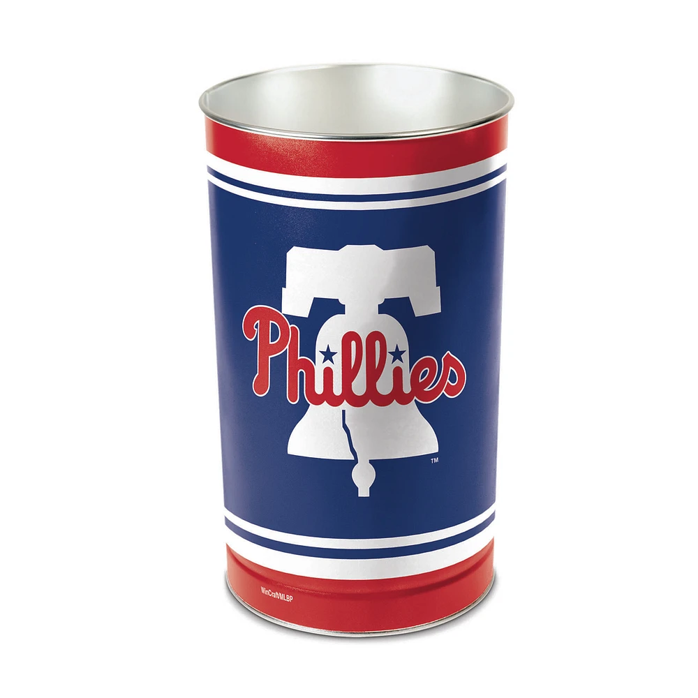 WinCraft Philadelphia Phillies 15'' Tapered Wastebasket