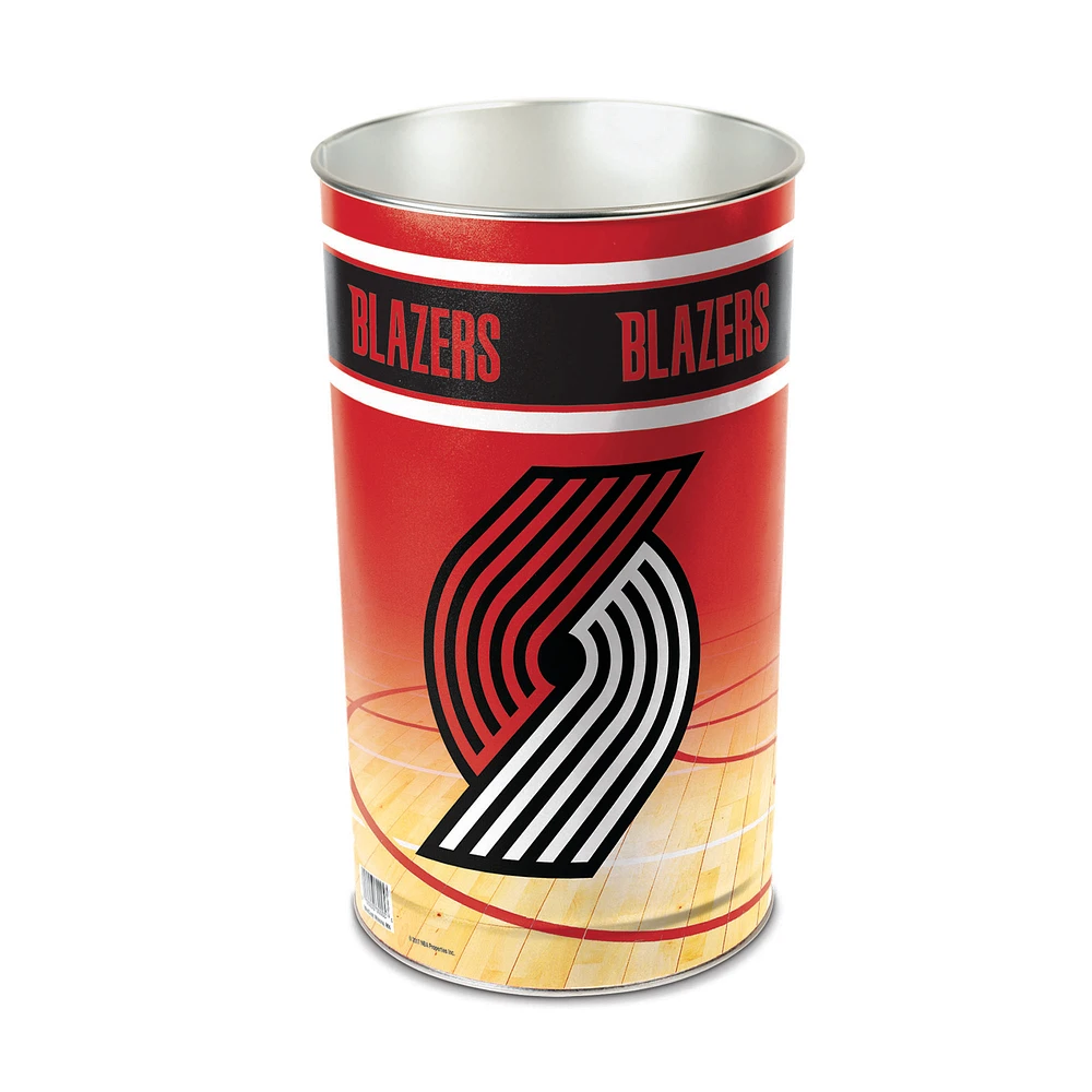 WinCraft Portland Trail Blazers 15'' Tapered Wastebasket