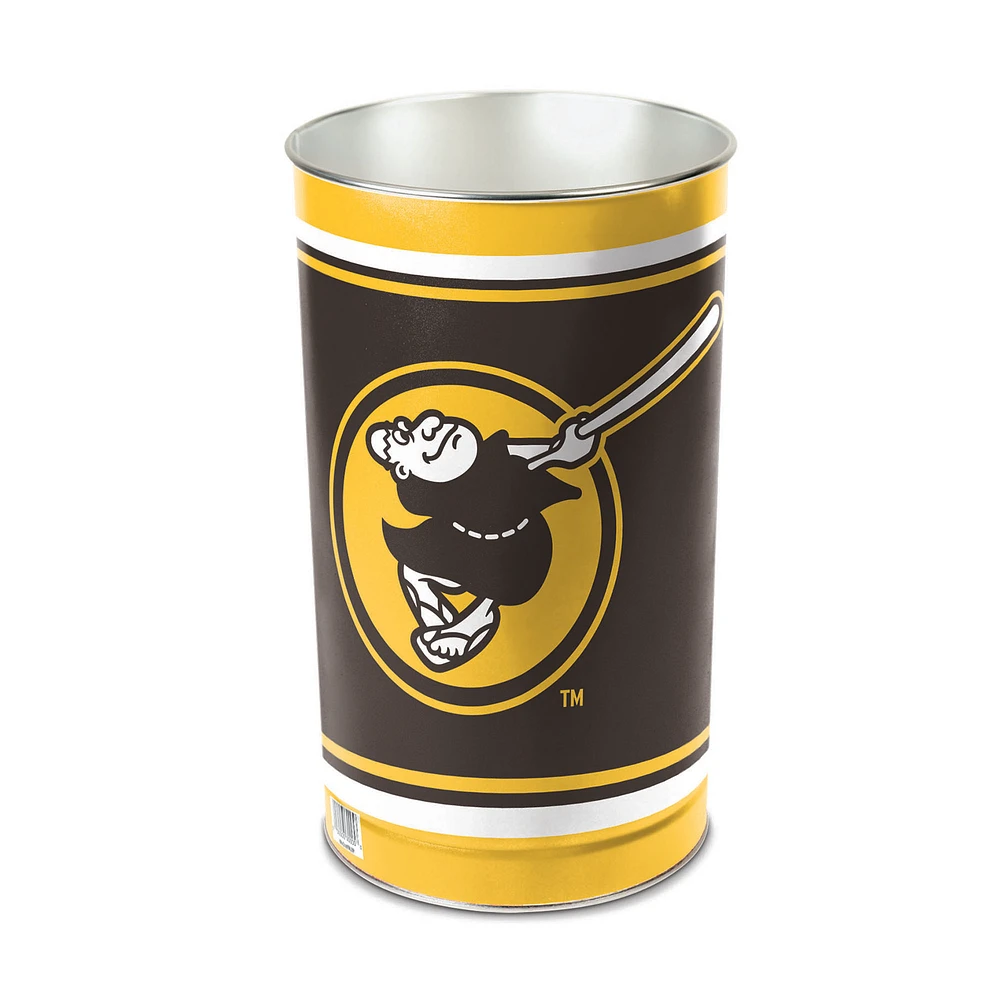 WinCraft San Diego Padres 15'' Tapered Wastebasket