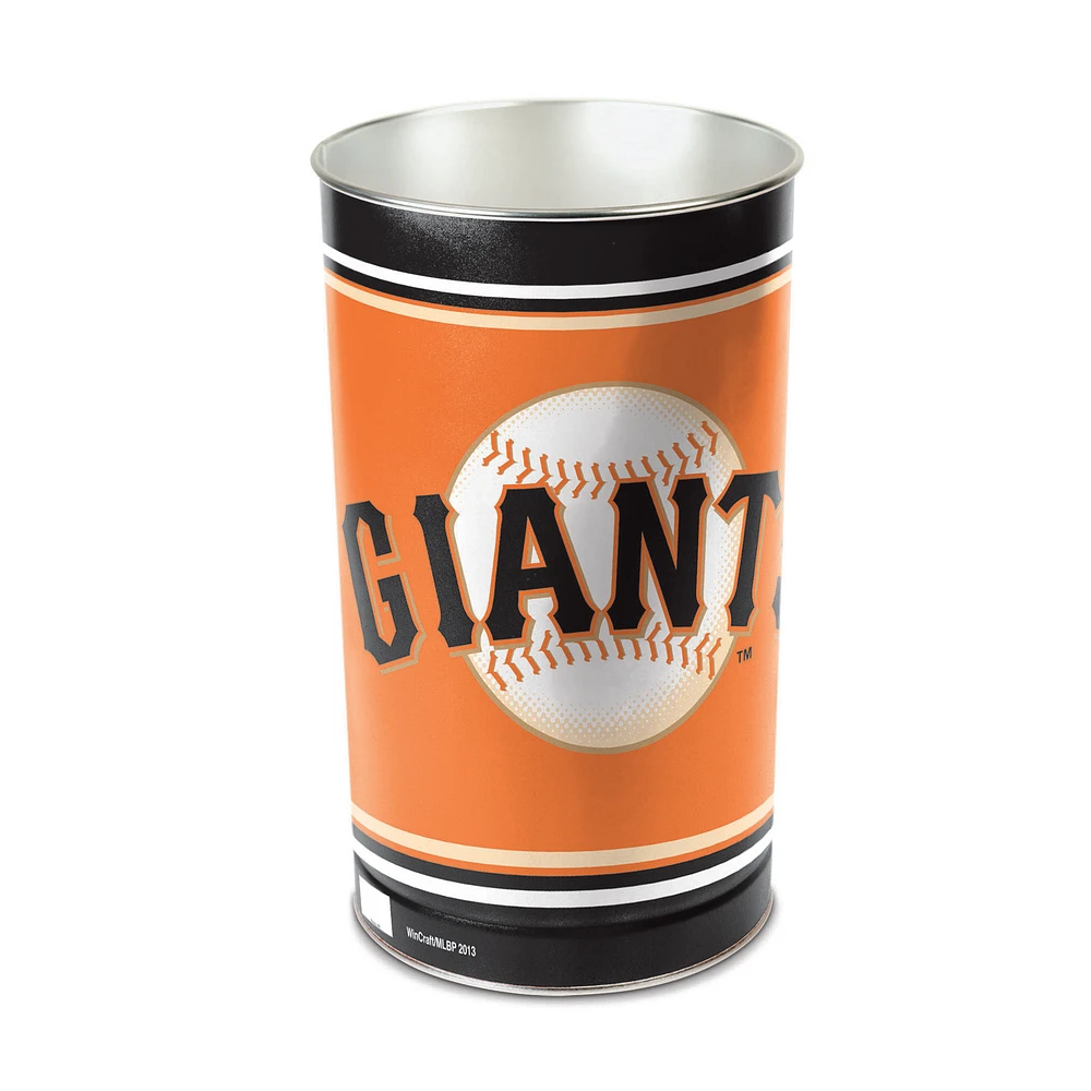 WinCraft San Francisco Giants 15'' Tapered Wastebasket
