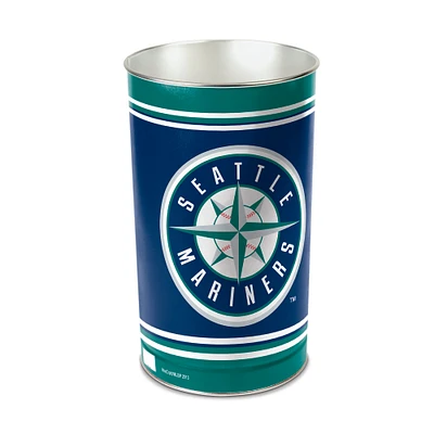 WinCraft Seattle Mariners 15'' Tapered Wastebasket