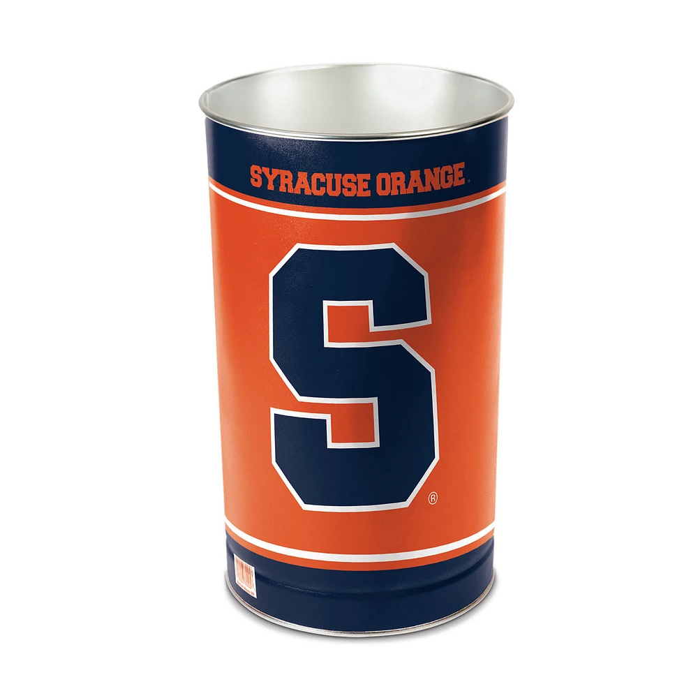 WinCraft Syracuse Orange 15'' Tapered Wastebasket