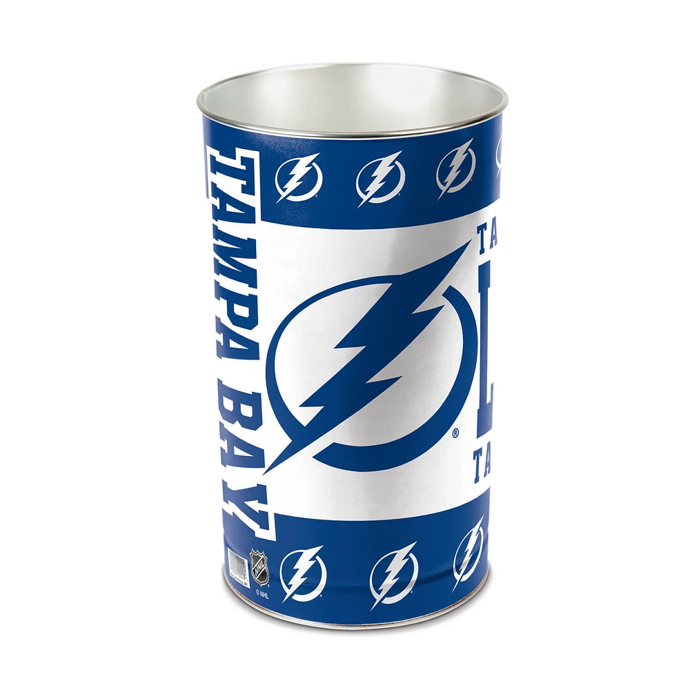 WinCraft Tampa Bay Lightning 15'' Tapered Wastebasket