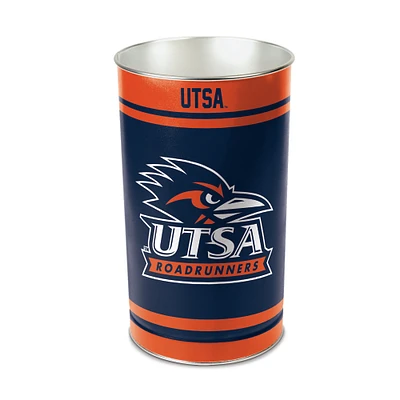 WinCraft UTSA Roadrunners 15'' Tapered Wastebasket